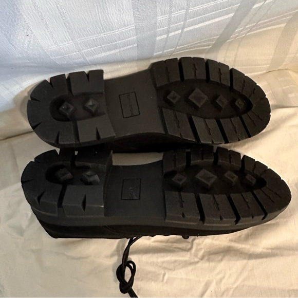 Sun + Stone Black Lace Loafer Flats - Picture 11 of 11